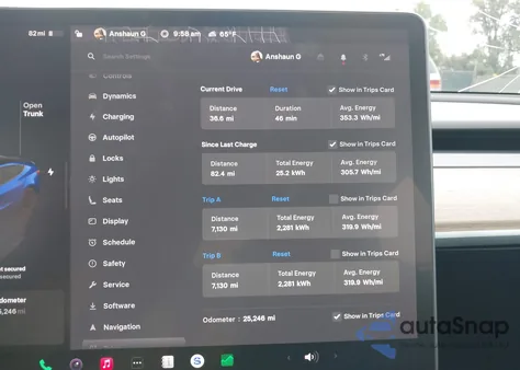 2022 Tesla Model 3 Performance Dual Motor All-Wheel Drive z USA, uszkodzony, nr VIN 5YJ3E1EC7NF307648